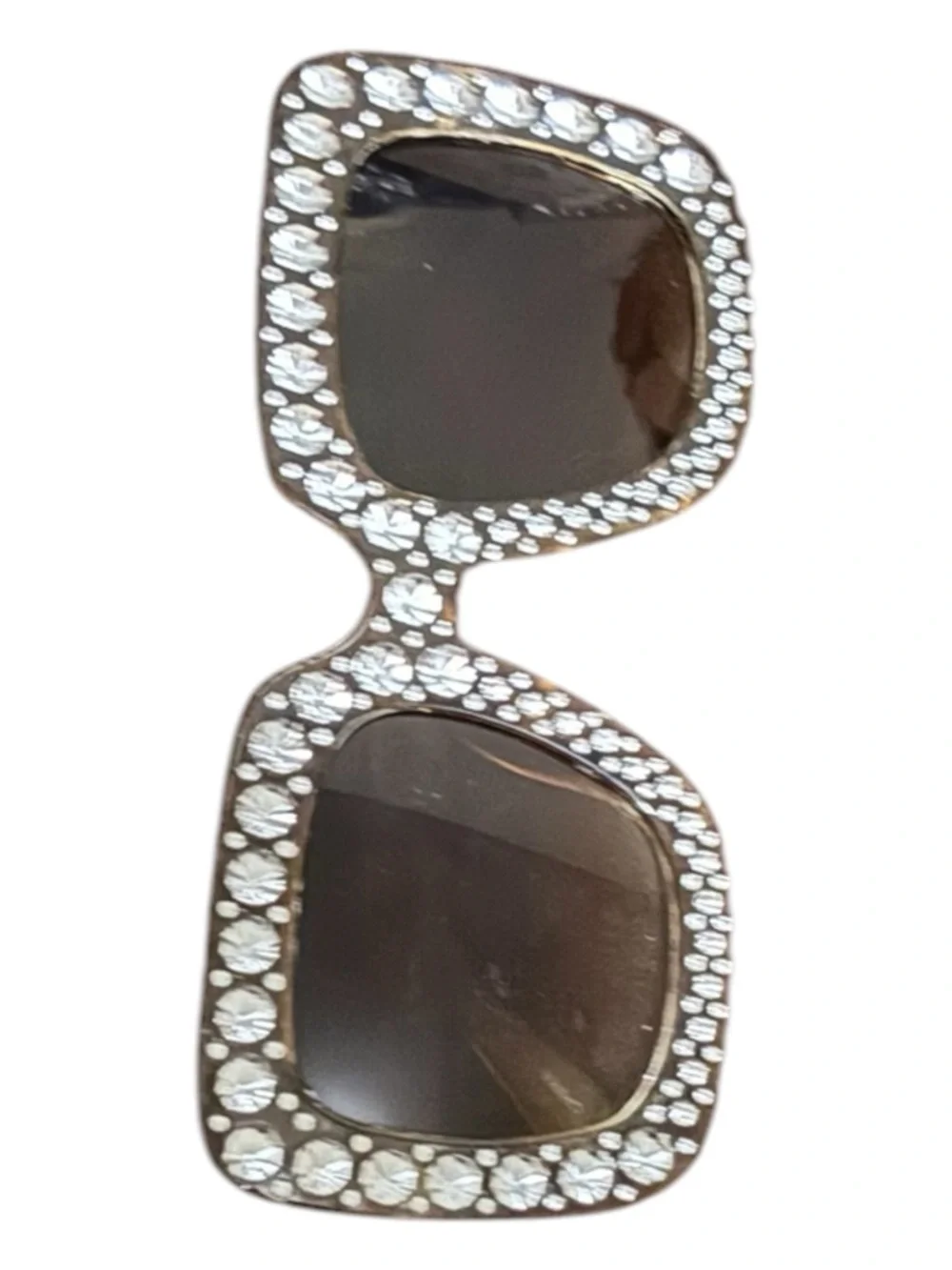Crystal Square Sunglasses - Women's Black